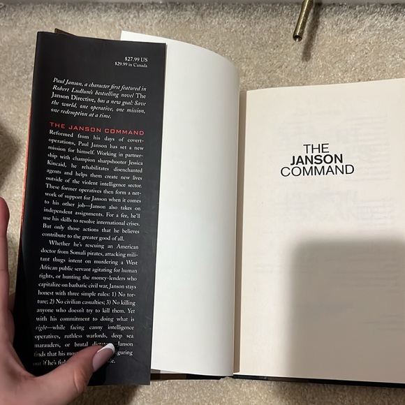 The Janson Command hardcover by Robert Ludlum’s - Picture 4 of 5